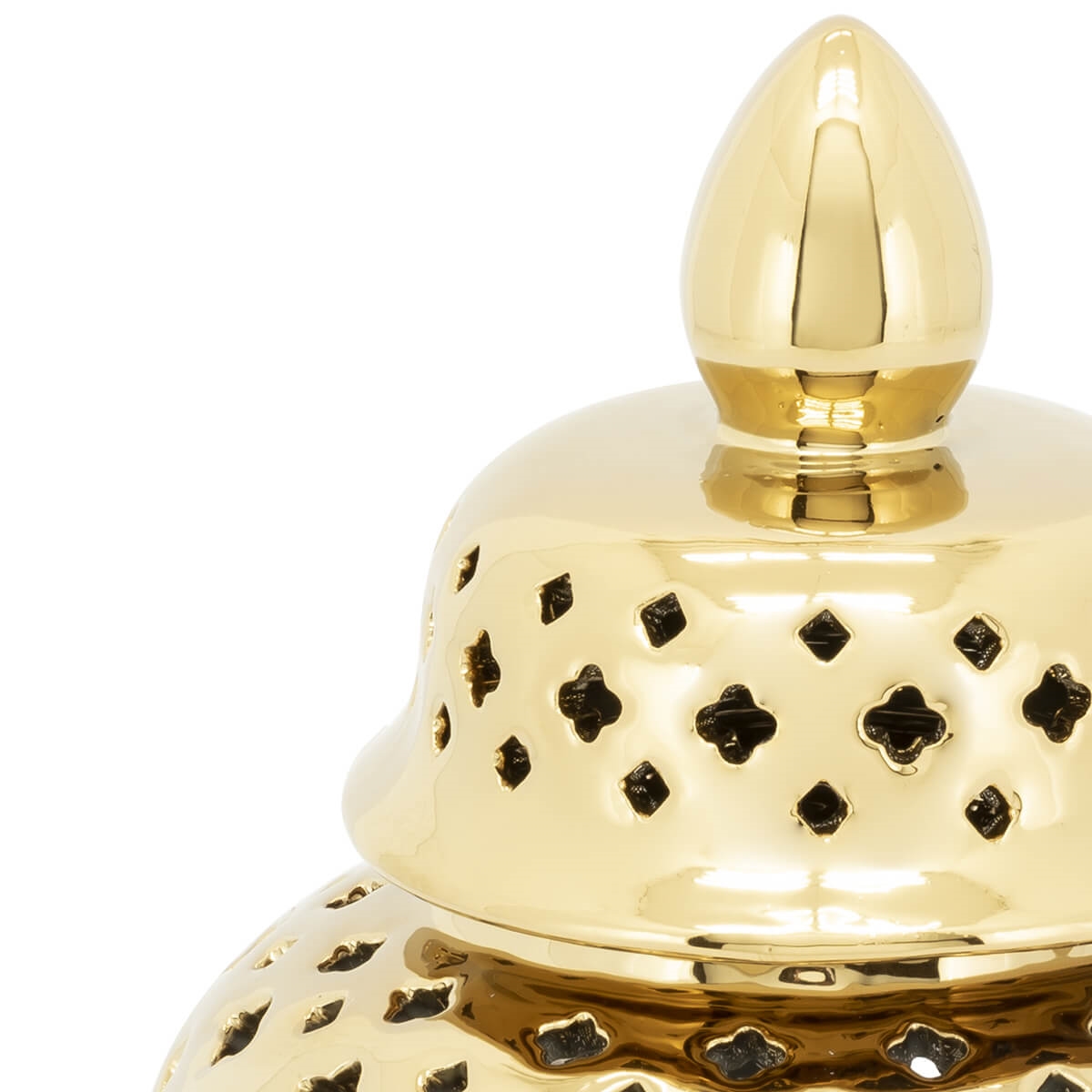 200836-01 ABHIKA ВАЗА MING CROSS GOLD  - Вид №1