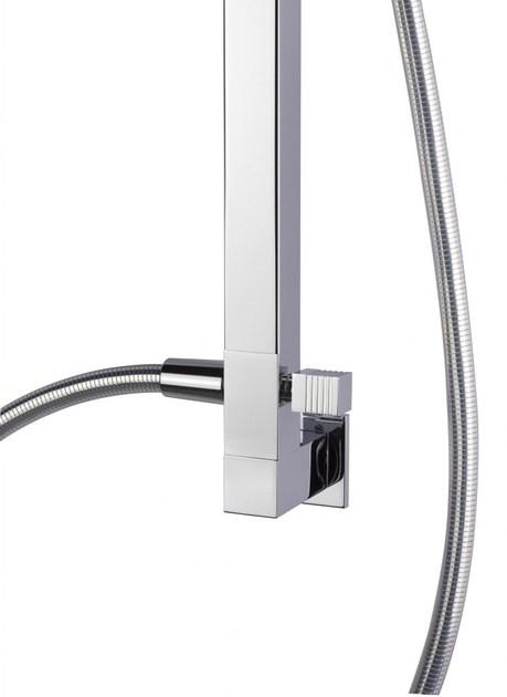 tender rain Настенная душевая стойка из латуни с ручным душем Echo sun-id-1461684 - Вид №6