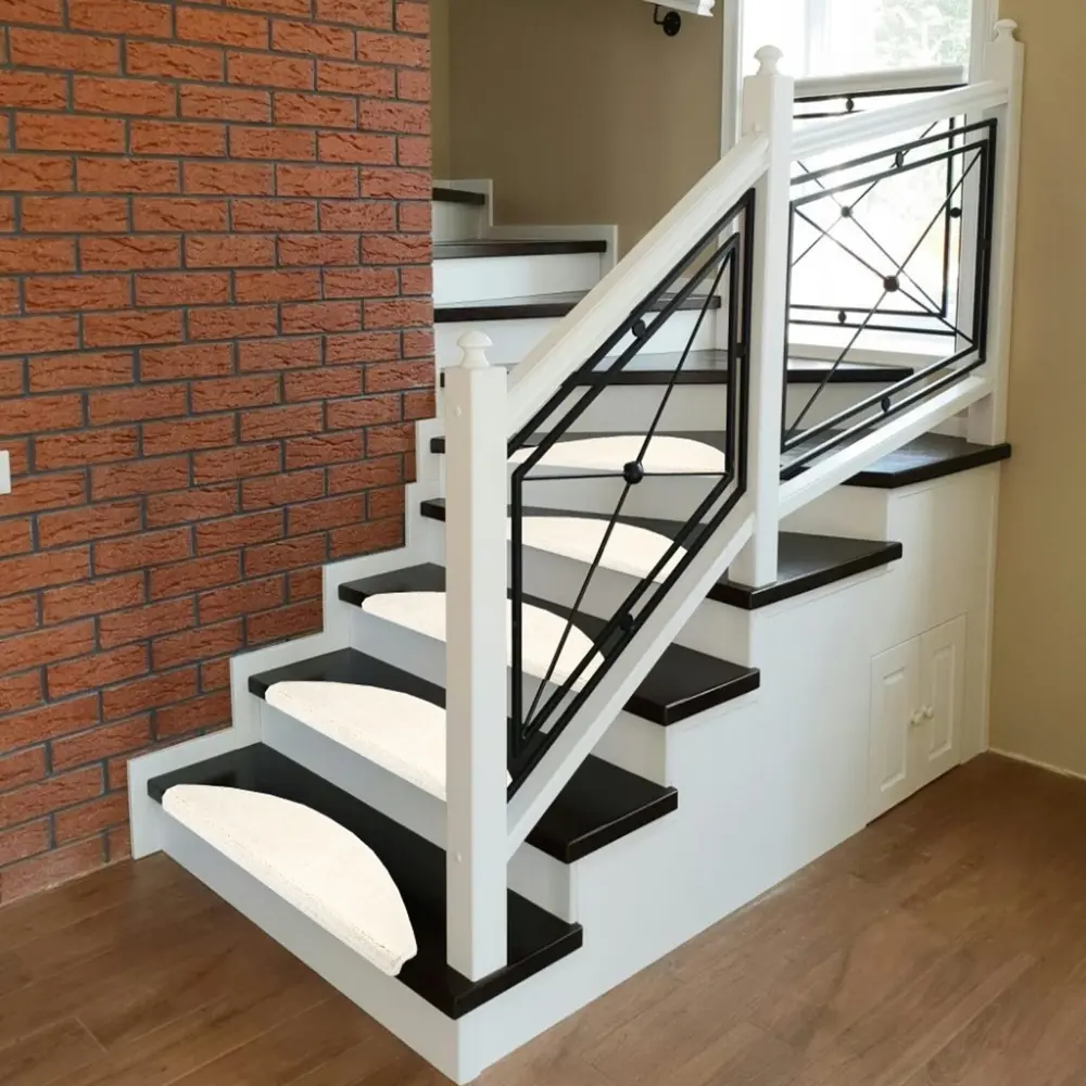 Коврик для ступеней полипропилен 25x65 см цвет белый Santreyd STLM-2204288