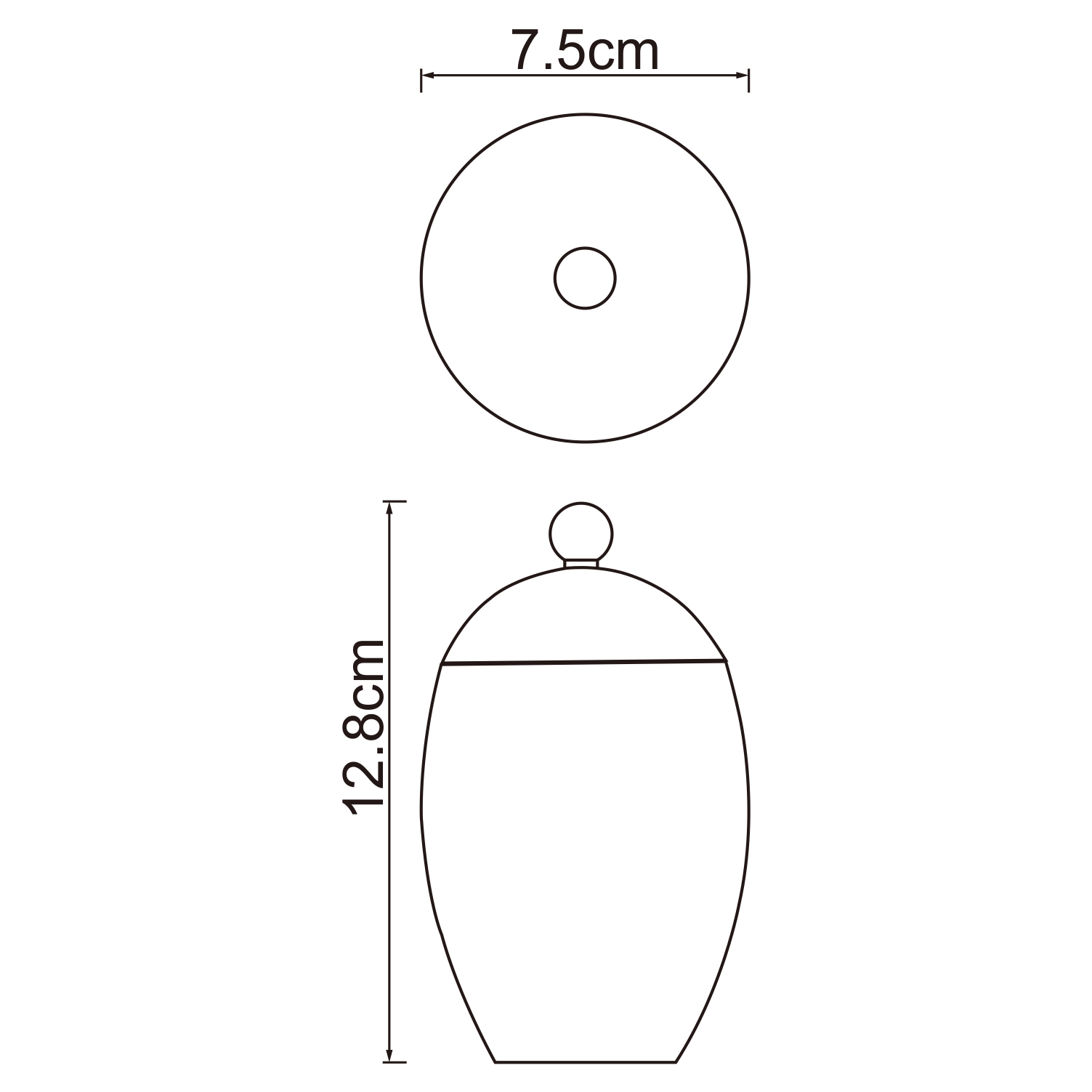 K-6779 Ruwer Косметическая емкость WasserKRAFT Ruwer K-6700  - Вид №3