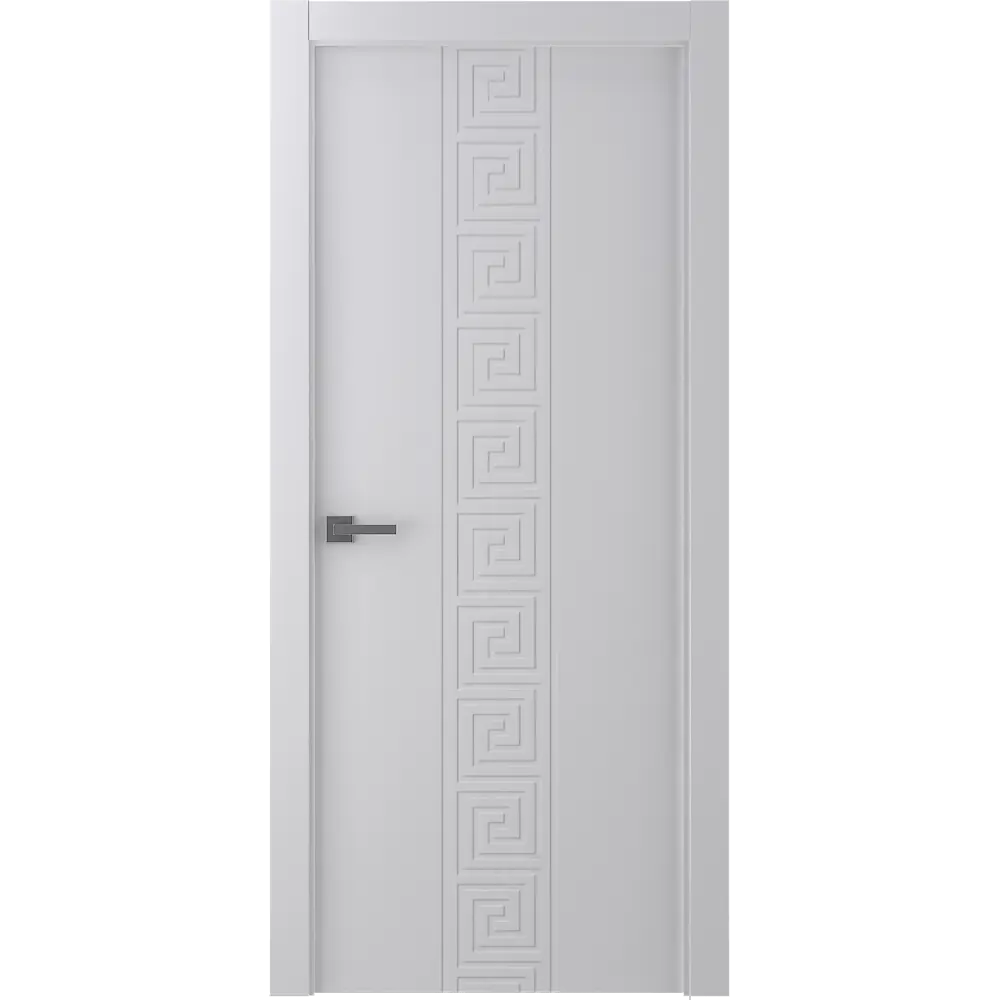 Дверь межкомнатная Эллада глухая полипропилен цвет белый 60x200 см (с замком) BELWOODDOORS STLM-2114647 - Вид №1
