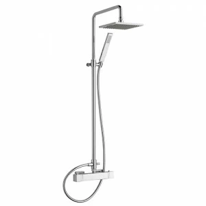 18347 Tермостатический смеситель для душа, внешний, колонка, девиатор, гибкий и душ EFFEPI RUBINETTERIE H-tre