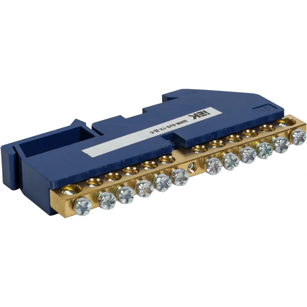 Шина нулевая на Din-изоляции ШНИ, 6x9-12 IEK STLM-2091084