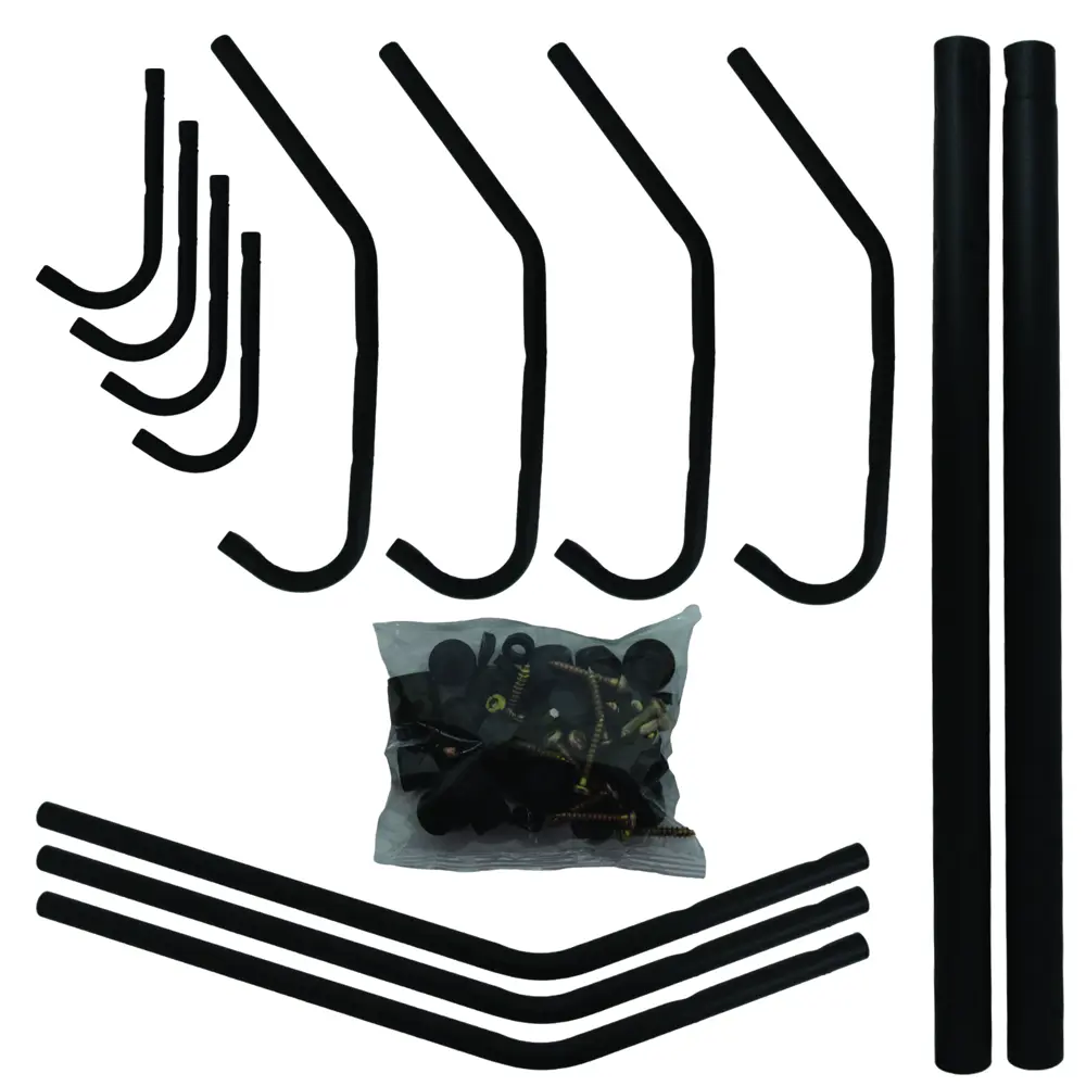 Вешалка напольная Gromell Freyja 48x170x48 см металл цвет черный STLM-2206185 - Вид №1