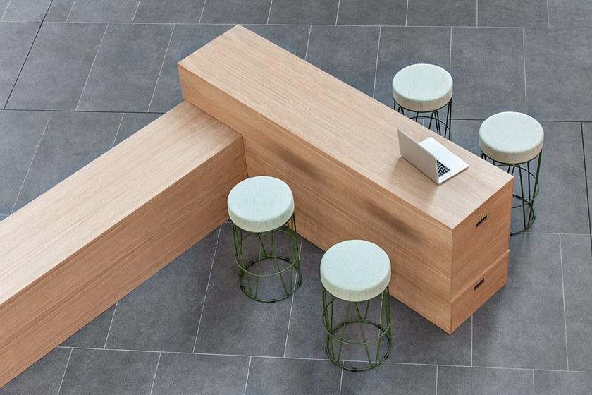 iSimar Высокий садовый табурет из стали Lagarto 9162 - Вид №9