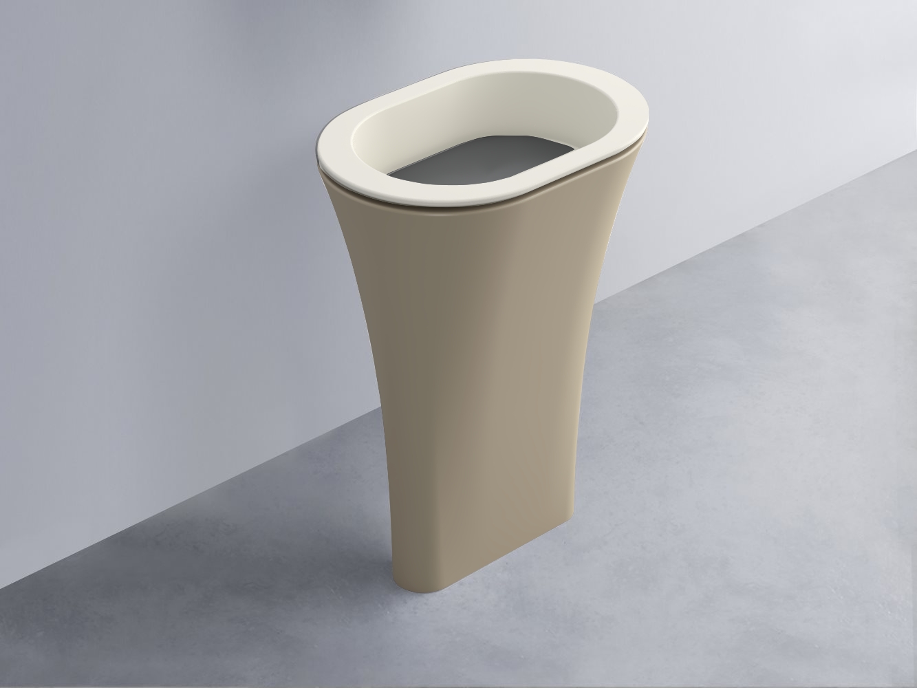 AMLA65-TL+AMPILO-CM+AMCOLO-AV Раковина Amedeo Ovale отдельностоящая cielo Enjoy + Amedeo Ceramica Cielo