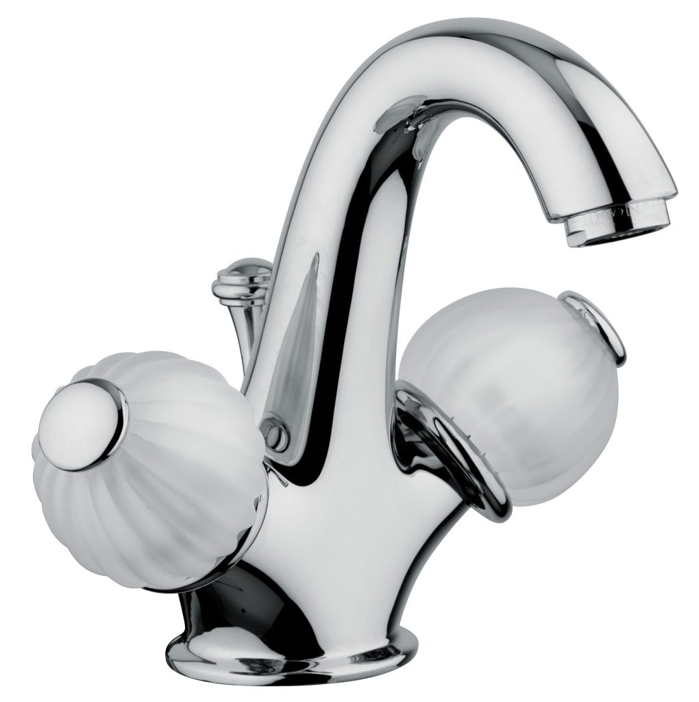 5521 Смеситель для раковины на одно отверстие со сливным клапаном 1,1 / 4 ”. Bongio Rivoli