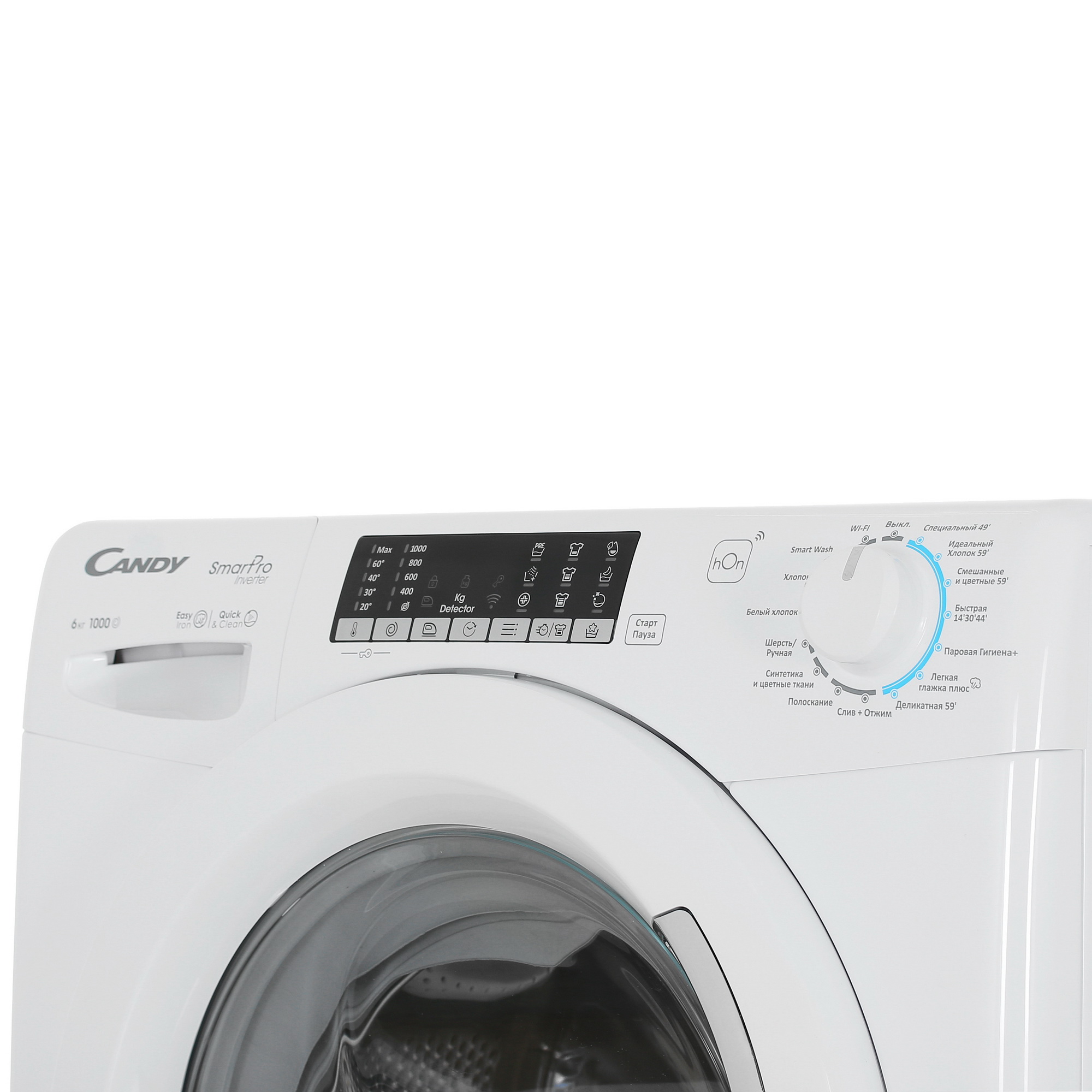 9983914 Стиральная машина Candy Smart Pro Inverter CSO4 066TWM-07 белый STDN-0114655 - Вид №3