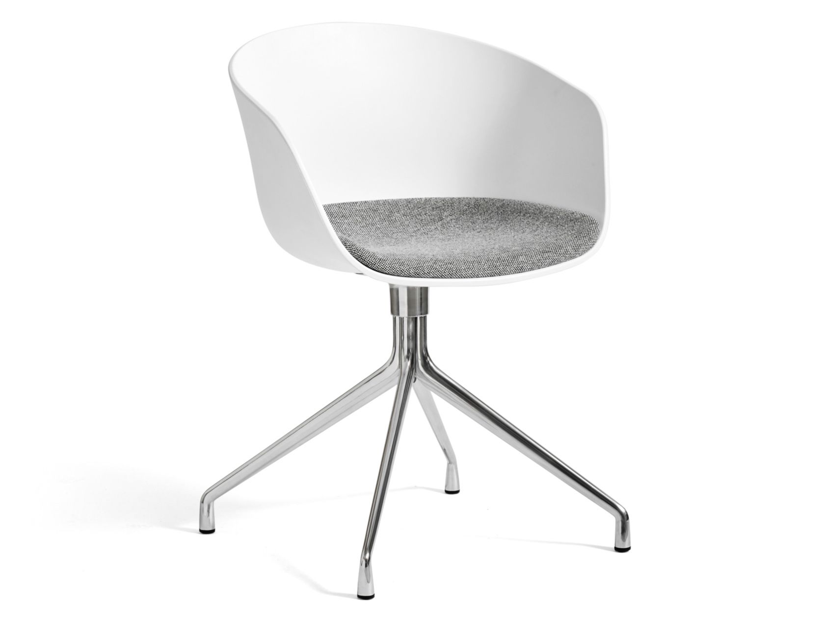 Вращающееся кресло из полипропилена со встроенной подушкой Hay About a Chair ARCH-00126737