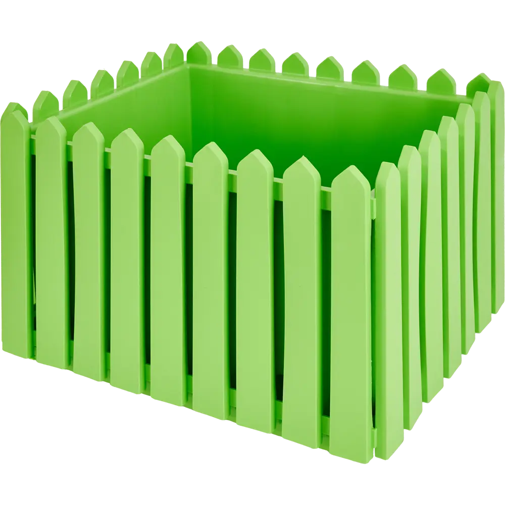 Кашпо для цветов Лардо 36x31x43 см v30 л пластик зеленый 86738820 STLM-2022393 Santreyd Без серии