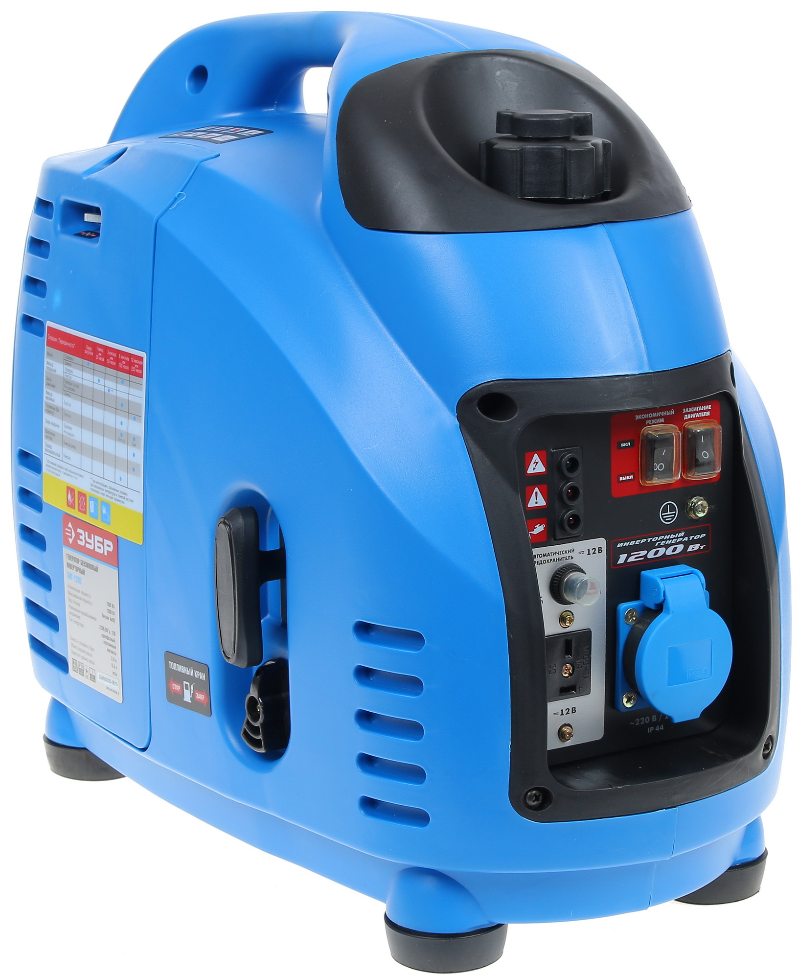 Электрогенератор   бензиновый Зубр ЗИГ-1200 1065712 STDN-0106248