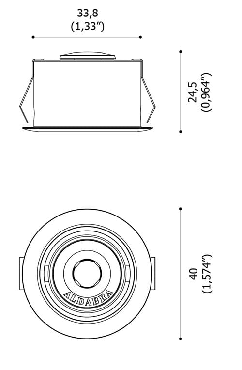 Алюминиевый регулируемый светодиодный прожектор Aldabra ADHARA ARCH-00014047 - Вид №2