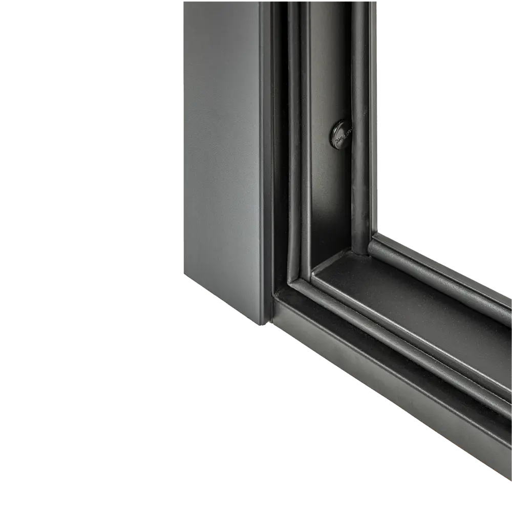 PORTIKA Дверь входная металлическая Порта Р-3 с зеркалом, графит/белый 84531957 STLM-0051316 - Вид №6