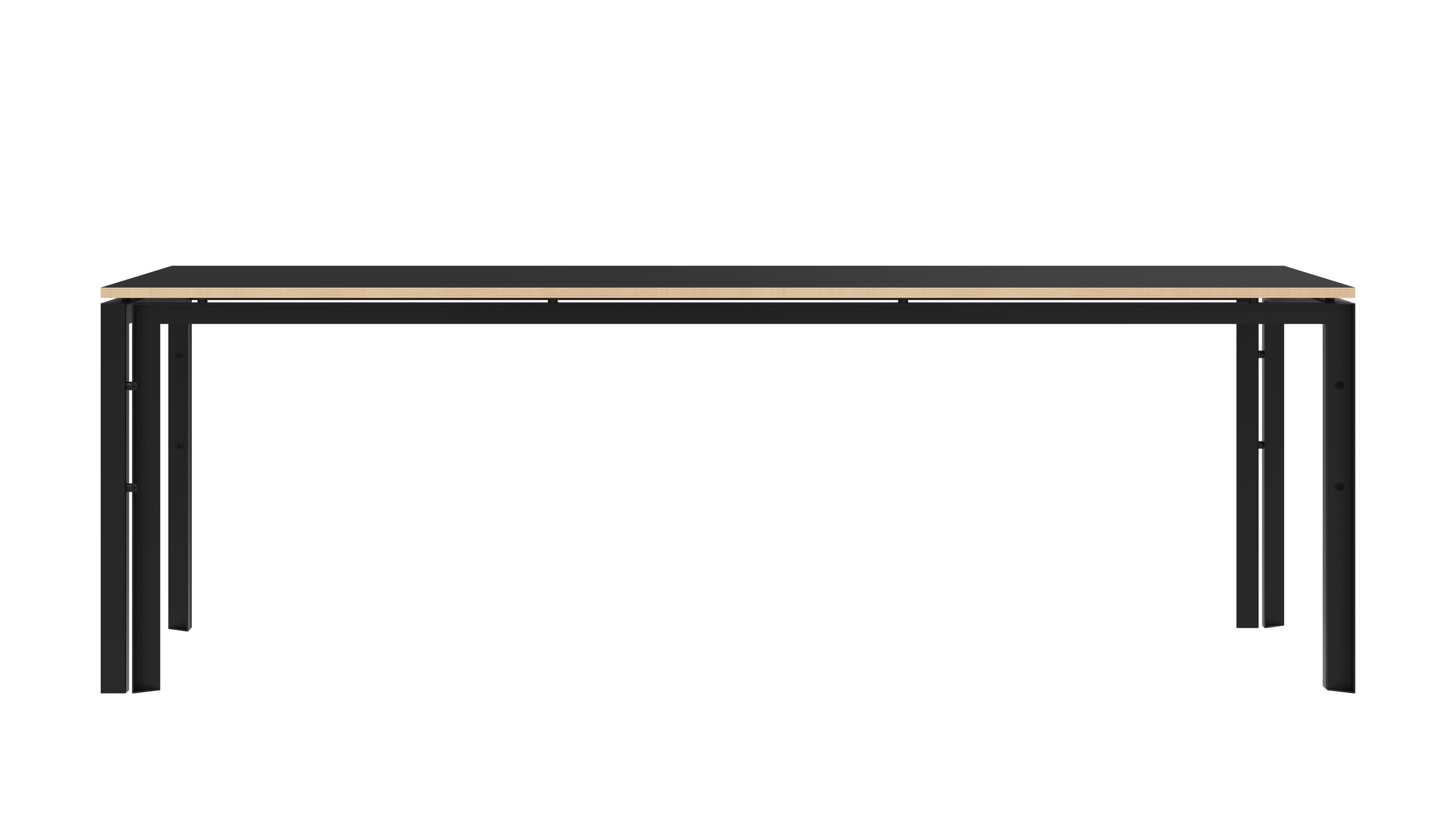 Прямоугольный стол из стали и дерева FUNCTIONALS WT-TABLE ARCH-00093437 - Вид №10