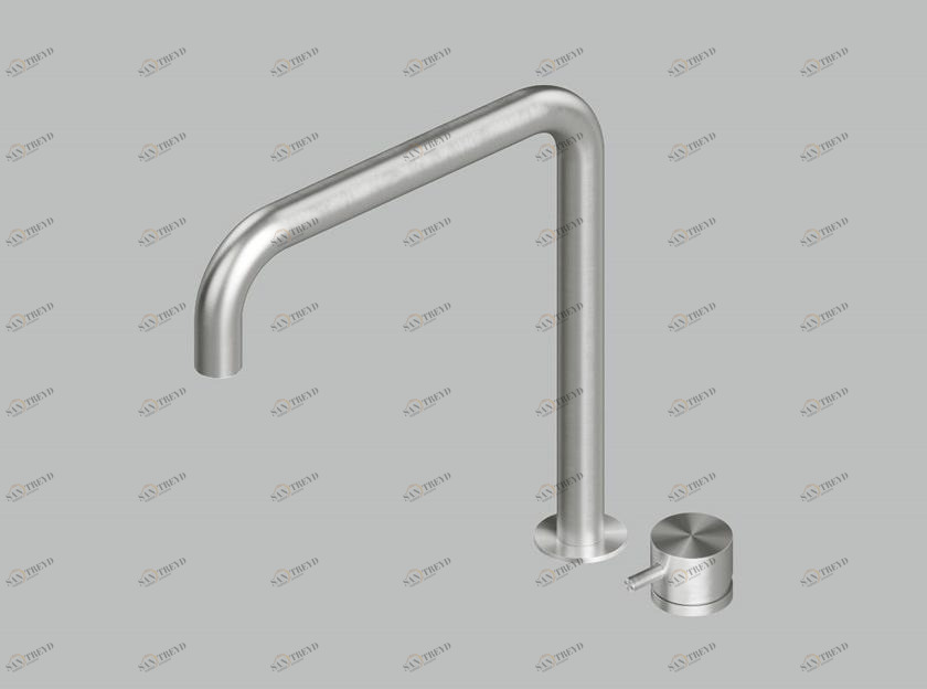 Quadrodesign Смеситель для кухни на два отверстия Kitchen inox sun-id-1448335