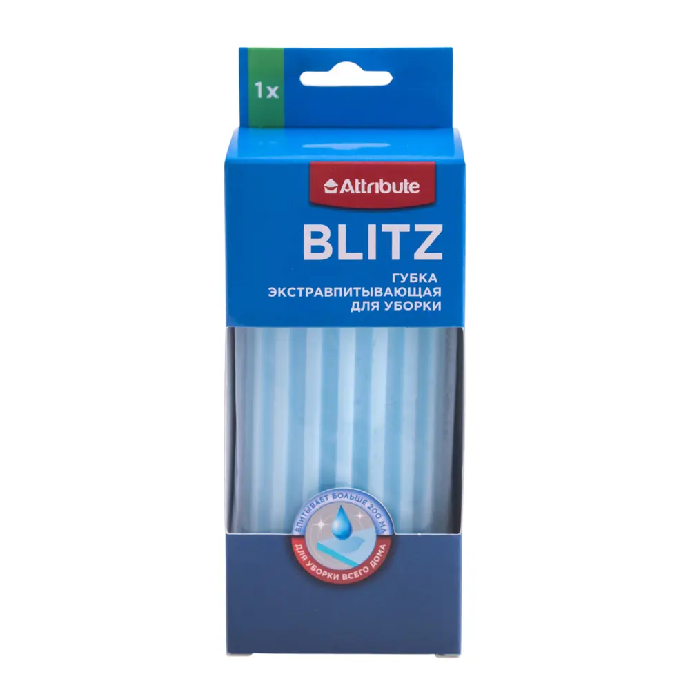 Губка Attribute Blitz 12.5x4.5 см STLM-2178190 - Вид №1