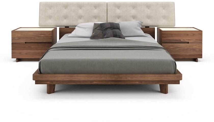 Huppé Прямоугольная тумбочка из орехового дерева с ящиками Nelson 8344l/r-8343l/r HUPPE - Вид №4