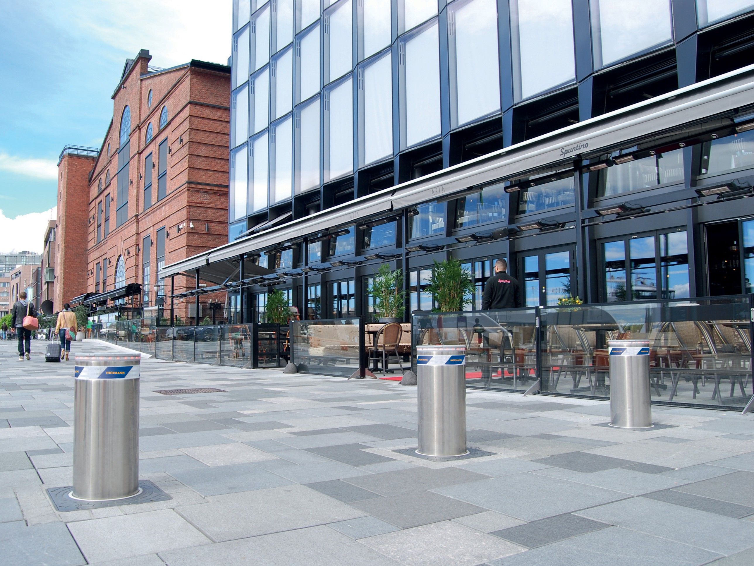 Цилиндрические болларды HÖRMANN ITALIA SECURITY LINE ARCH-00060864