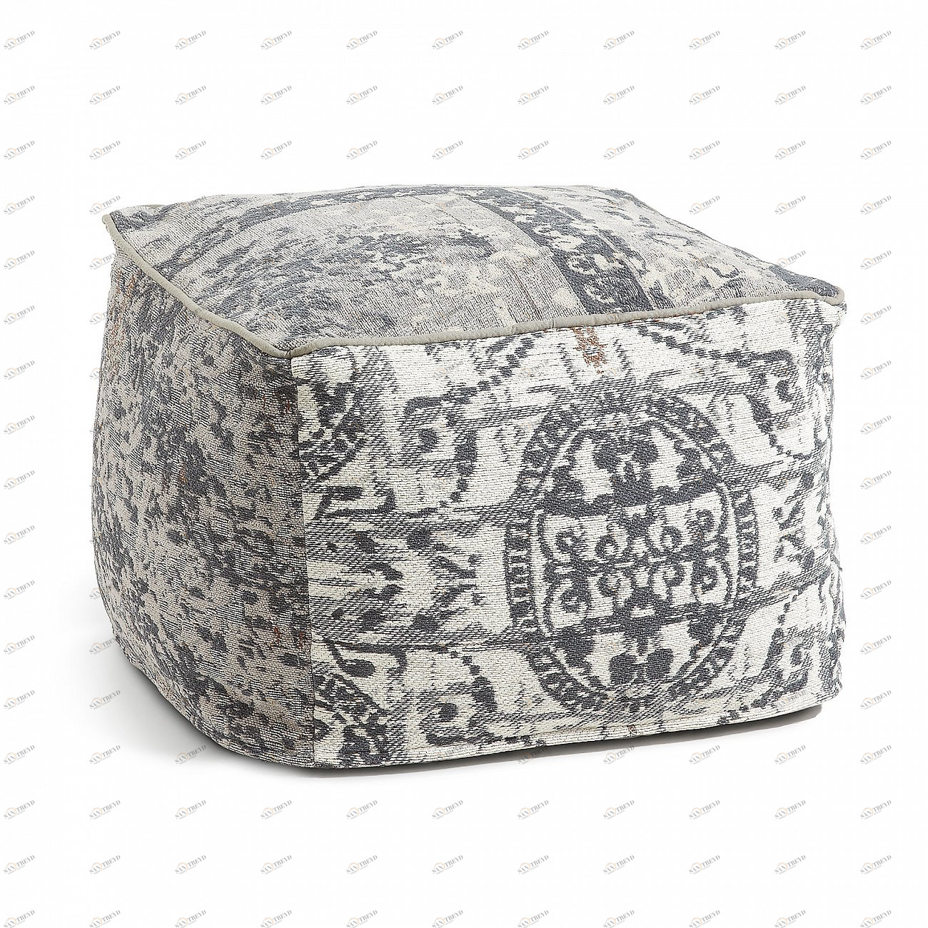 Пуф Lanai серый BARCELONA DESIGN ДИЗАЙНЕРСКИЕ 151608 Серый 