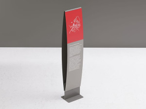 Тотем из оцинкованного листа