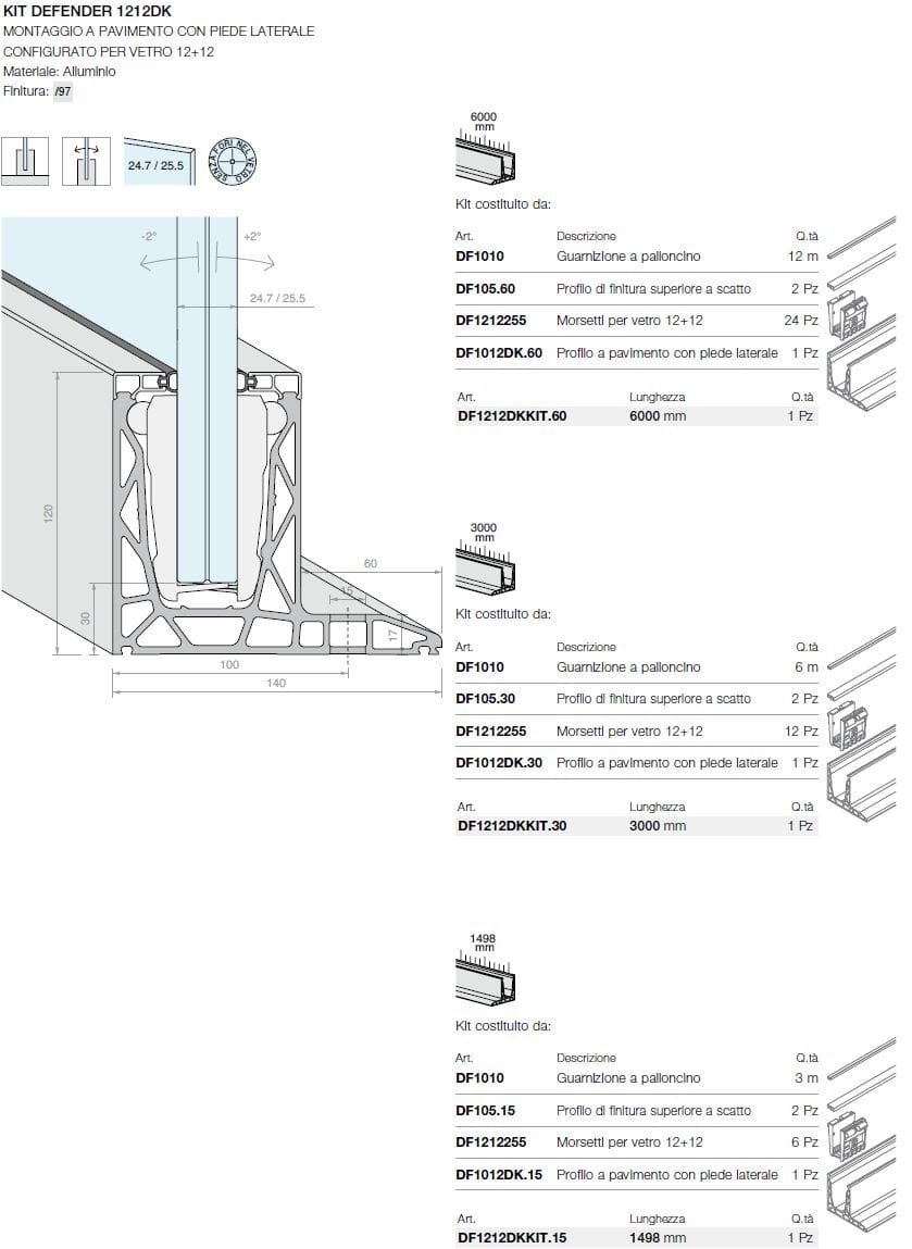 Стеклянный парапет Saint-Gobain - Logli Defender ARCH-00119866 - Вид №4