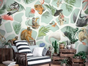 Tecnografica Тропические обои Animalier
