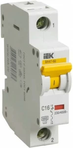 Автоматический выключатель ВА47-29 1Р 63А