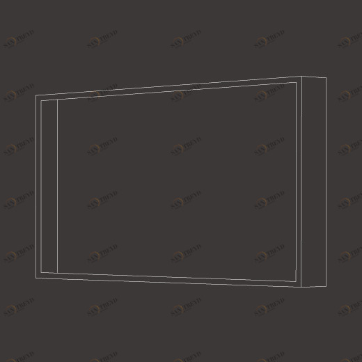 Spacing кадра с комплектом расширения магнита для Geberit пластин, которые будут использоваться если инструкции по минимальной глубине не следует  COR02 CEADESIGN 