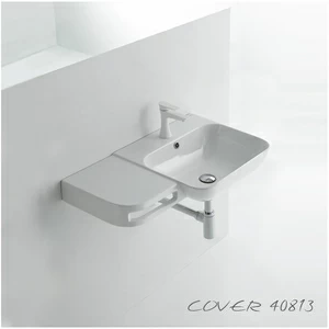 40813 Подвесная раковина настенная овальная Althea Ceramica  белая