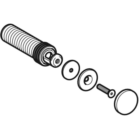 119.692.21.1 Удлинитель колена смыва Geberit, с манжетой Geberit  - Вид №1