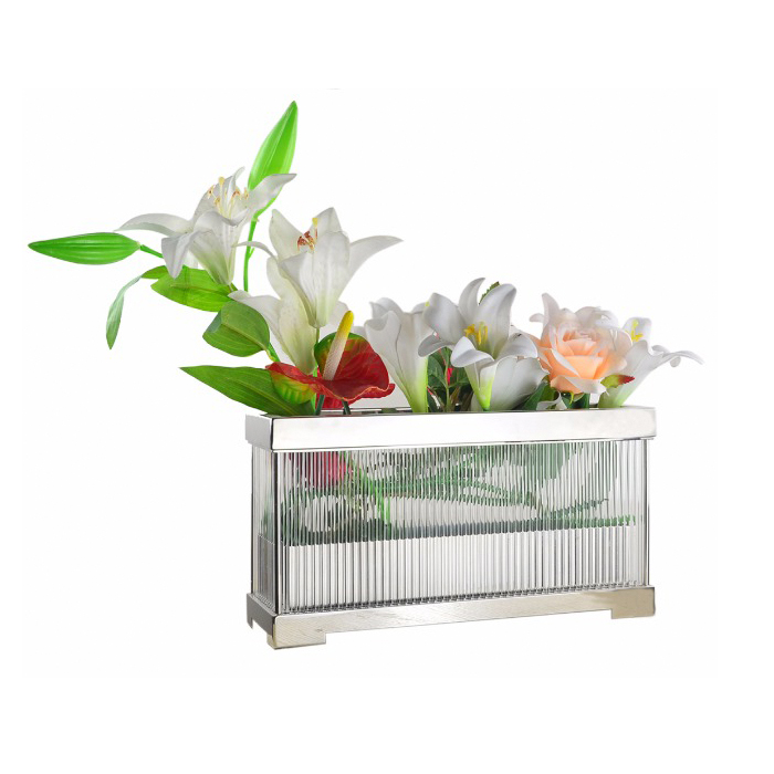 Ваза BRAC4094 от Delight Collection DELIGHT COLLECTION ДИЗАЙНЕРСКИЕ 247631 Хром  - Вид №2