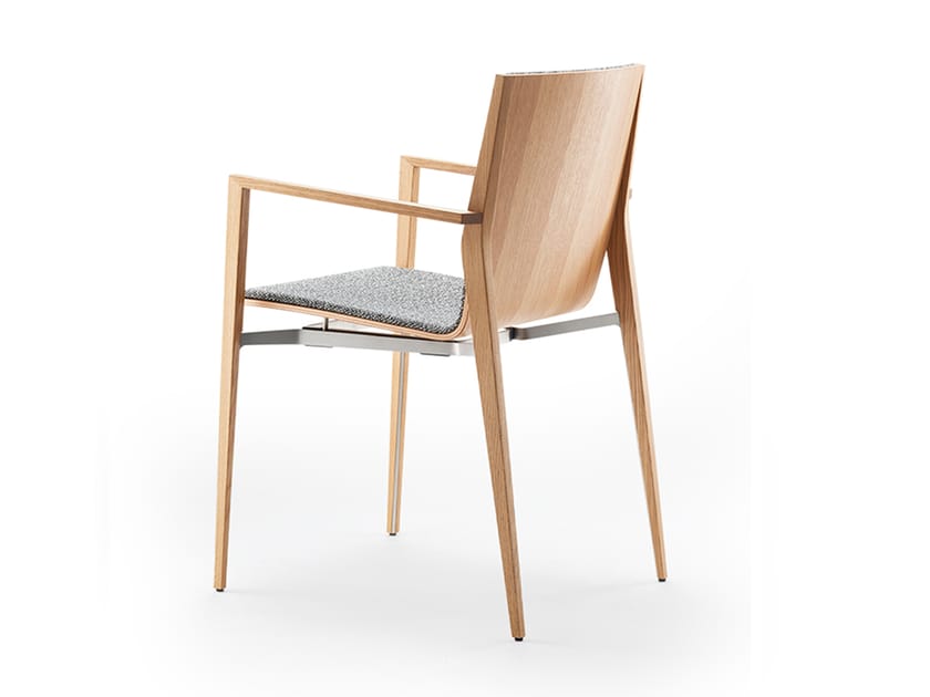 Мягкий тканевый стул с подлокотниками SCHNEEWEISS interior Tendo ARCH-00066306
