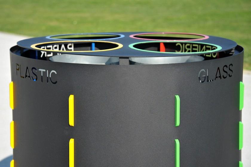 Контейнер для мусора из стали для раздельного сбора мусора Santreyd sun-id-1411254 - Вид №5