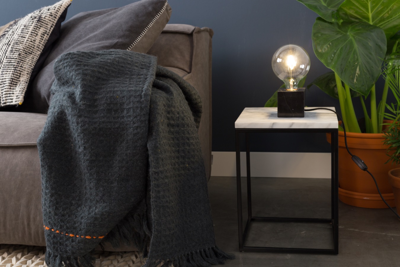 Лампа настольная Bolch, серая Zuiver 5200022 - Вид №5