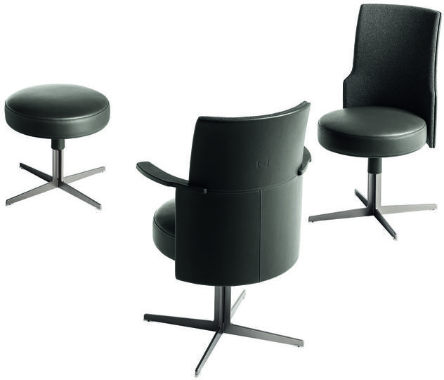 Poltrona Frau Кресло вращающееся на 4 спицы с подлокотниками La collezione - divani e poltrone sun-id-1352430 - Вид №5