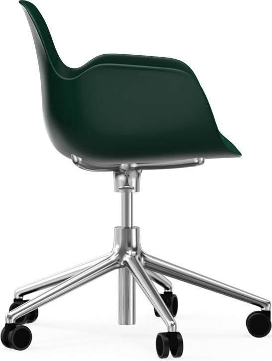 606144 Кресло Swivel 5W Gaslift Alu Green Normann Copenhagen Form - Вид №2