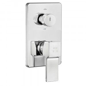 102167217-kde  Смеситель для ванны / душа скрытого монтажа Caro, монтируемый на поверхность - 2 способа