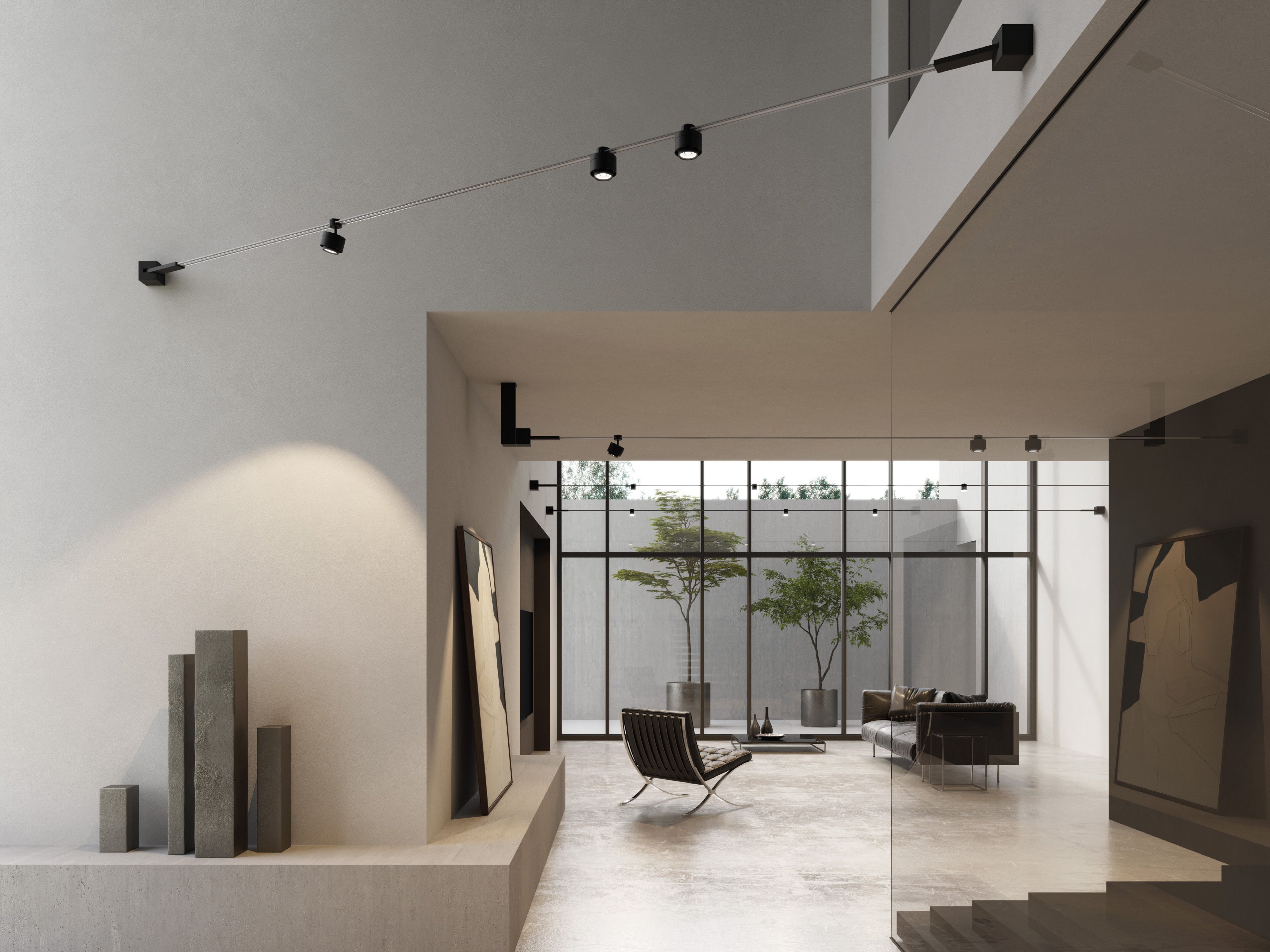 Система светодиодного освещения на кабелях Letroh LEVEL ARCH-00104819