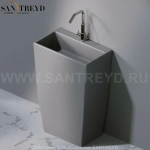 L115116 Напольная раковина стоящая прямоугольная A. e T. Italia Tower