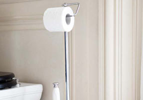 Gentry Home Керамический держатель стакана Queen Хром GH101644 - Вид №1