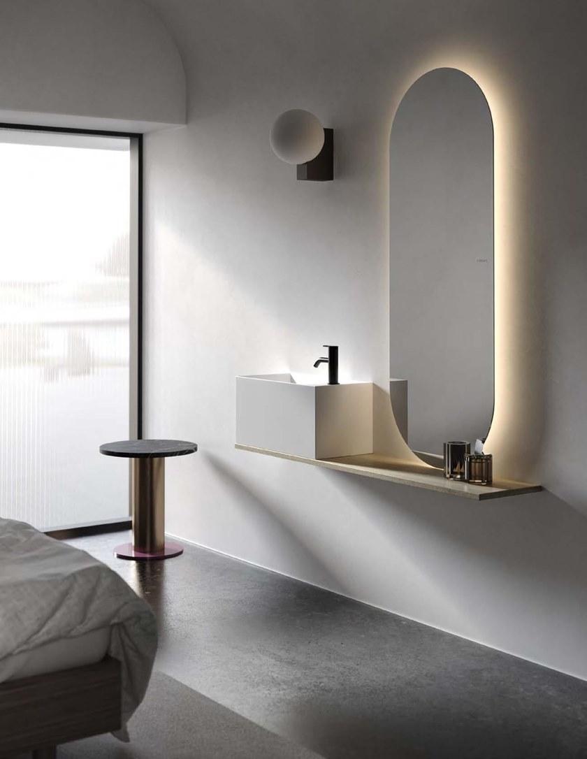 Накладная раковина на столешницу  овальная Inbani Facett sun-id-1387547 - Вид №6