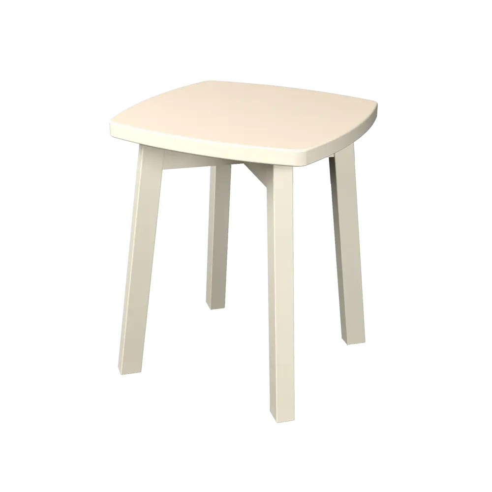 Каркас для табурета Гавр Delinia 33x33x41.5 см 42 см дерево цвет слоновая кость 83697034 STLM-2002580  - Вид №4