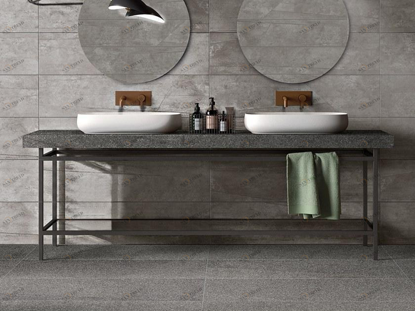 Flaviker Столешница для умывальника из керамогранита Bath design sun-id-1432654