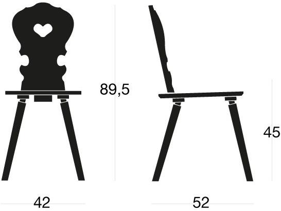 SIPA Стул из лакированного дерева Vienna sun-id-1398003 - Вид №9