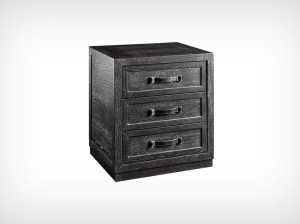 Тумбочка из дуба с ящиками