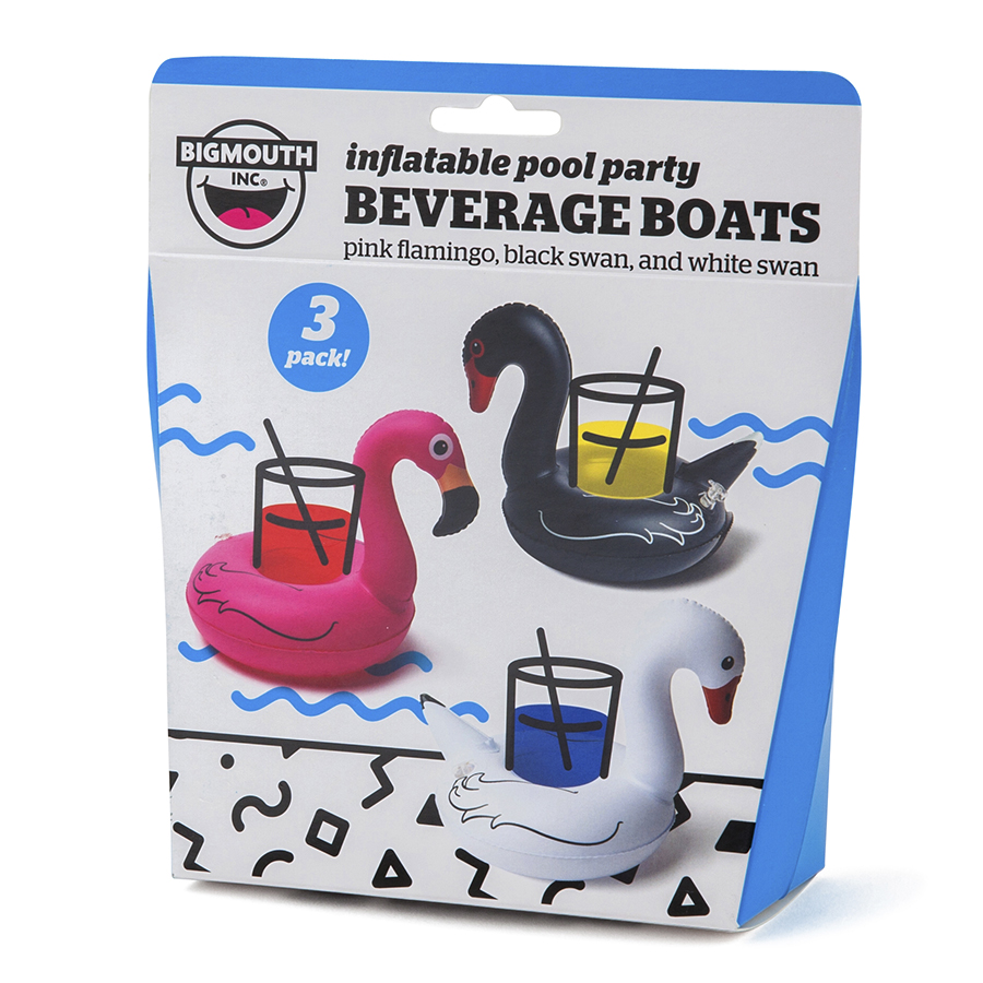 BMDFBI Набор подстаканников для бассейна , birds, 3 шт BigMouth  - Вид №7