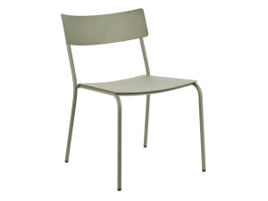 Алюминиевый штабелируемый садовый стул с порошковым покрытием