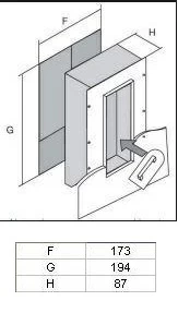 Короб / TYPE I RECESSED HOUSING