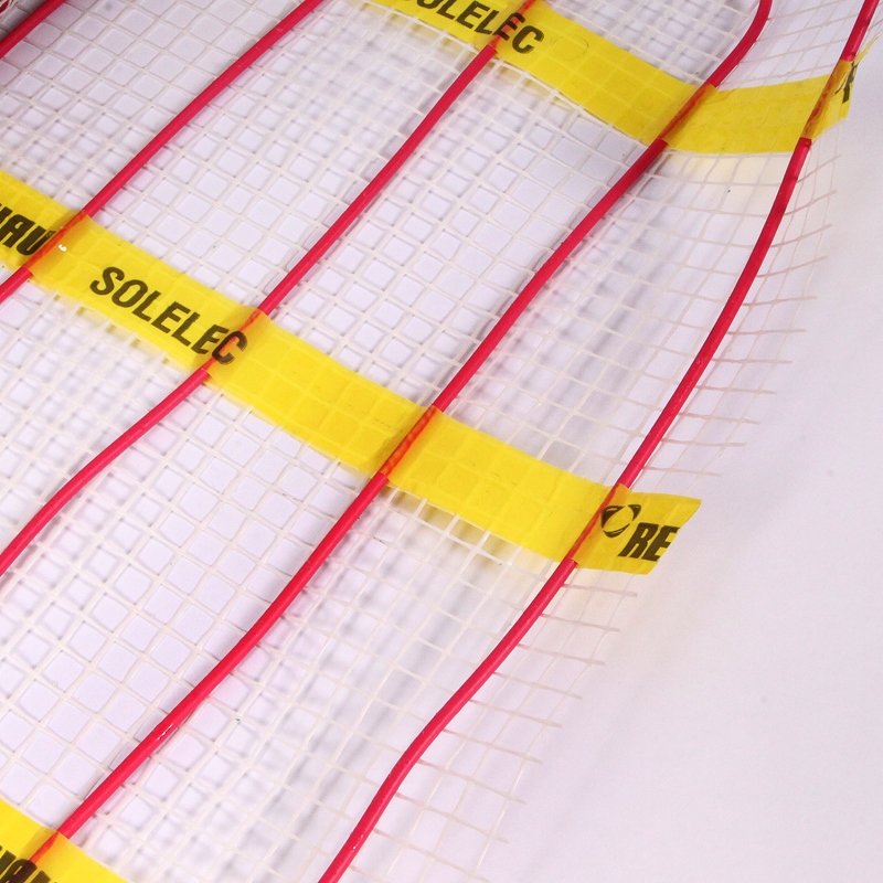 Мат греющий двужильный 160Вт/м2 на полимерной сетке REHAU 0,5x7м 215482 - Вид №4