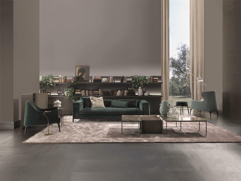 Frigerio Salotti Кресло Bergere из ткани с подлокотниками Jackie sun-id-1462947 - Вид №2